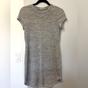 Grey T-shirt Dress - size small